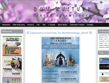 Tablet Screenshot of dkczarna.com